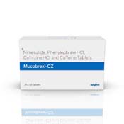 pharma franchise range of Innovative Pharma Maharashtra	Mucobrex-CZ Tablets (IOSIS) Front .jpg	
